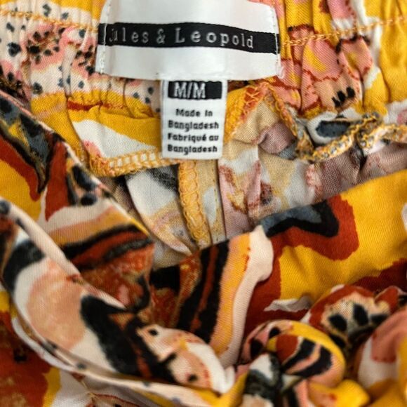 Colorful Paisley Wide-Leg Pants - Picture 2 of 3